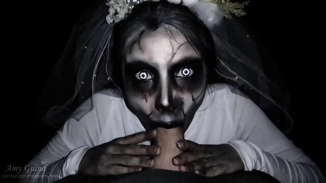 Ghost virgin suck cock