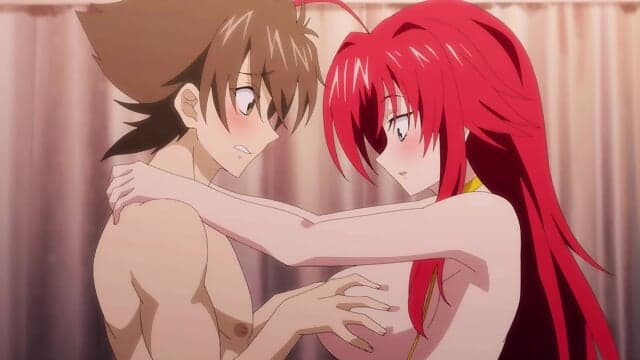 Issei's Christmas Night Turns Into a Passionate Blowjob & Cum in Mouth â¢ HENTAI UNCENSORED (Parody)