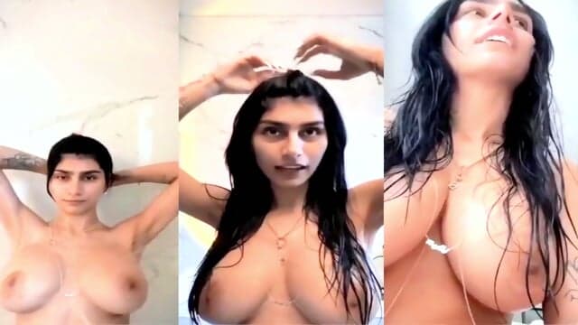 mia khalifa naked hot shower new ppv video