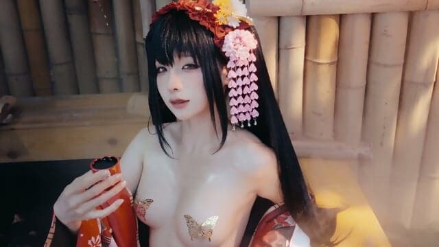è ¢æ²«æ²« (chunmomo) - Kurumi Tokisaki Date A Live Cosplay