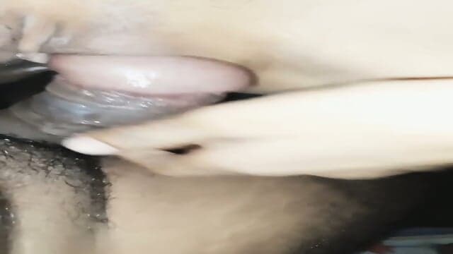 Desi Skinny Bhabhi Blows A Big Dick & Gets Her Creamy Pussy Fucked