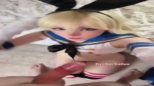 Sailor Babe Takes Boyfriends Cock