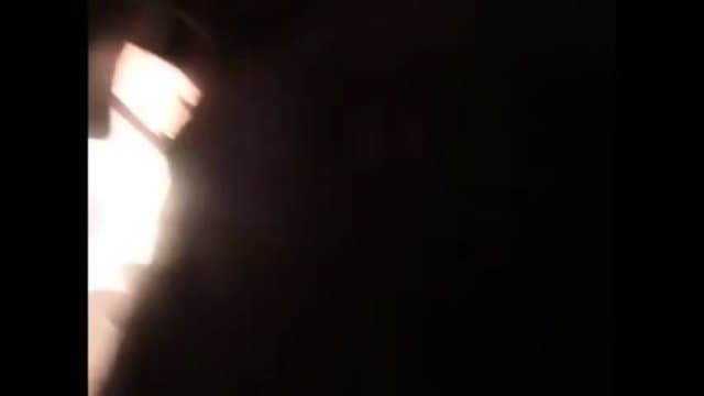 Dick touch at public bus
