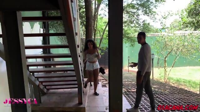 Brazilian Jessyca Arantes Deu Enquanto Marido Dormia