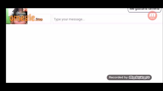 Mexican with cute tits on Omegle