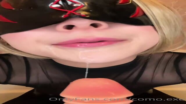 comonun cosplay ahegao blowjob DLç 3in1