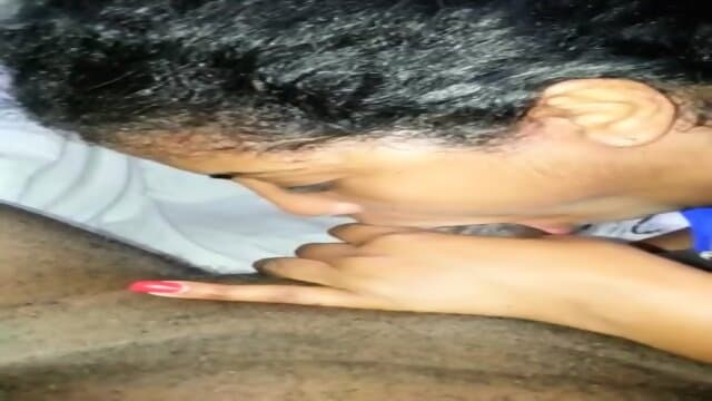 Ethiopian girl suck a big cock