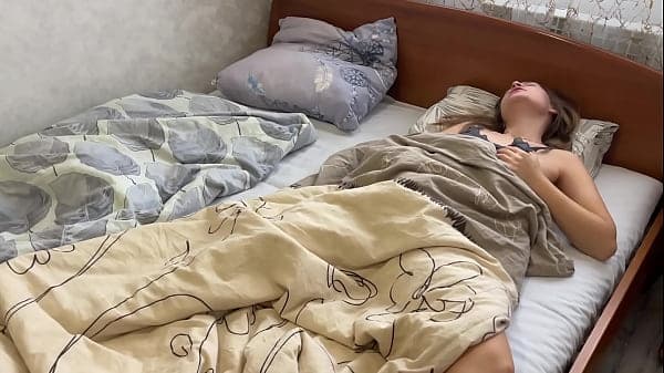 Morning masturbation ended with a sweet orgasm