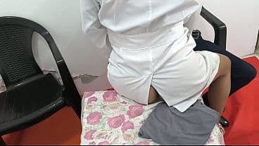 Dirty Latina Doctor Sucks & Rides Patient&rsquo;s Big Cock - Hardcore Clinic Fuck, Full video in premium