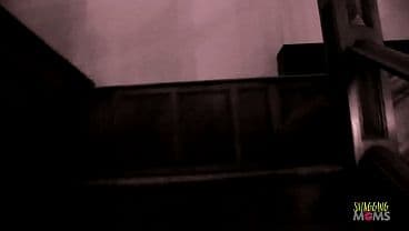 This curly blonde milf really knows how to fuck. In this video, she is taking a large dick in various positions. In the end, she gets a massive load of cum in her filthy mouth and gulps it down gently