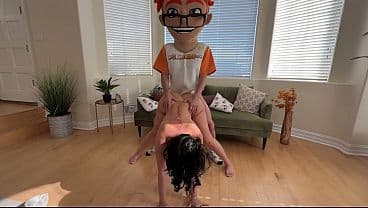 Big Tits Pornstar Nia Bleu Gags on My Tool, Then Twerks in Reverse Riding Fun!