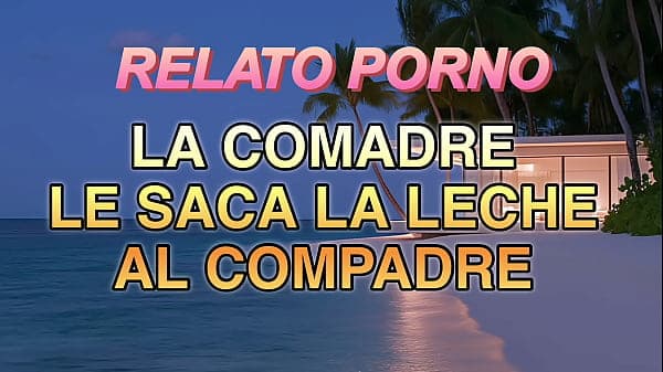 El compadre alimentando a la comadre con su carne de hombre - relato erotico