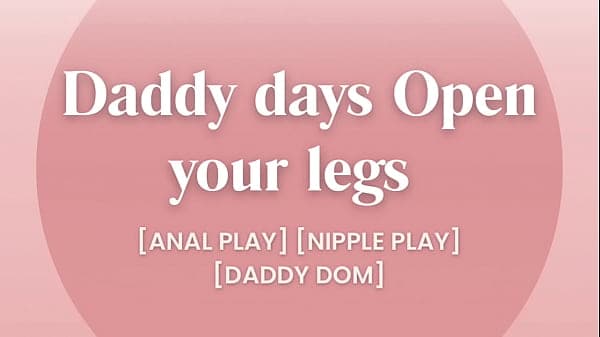 Daddy Says Open your legs [Nipple Play] [Daddy Dom] [Audio Erotic]