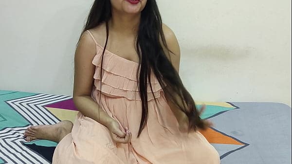 Beautiful Indian 18  girl fucking suck a cock with wet pussy fingered on pussy big ass showing very horny in hindi