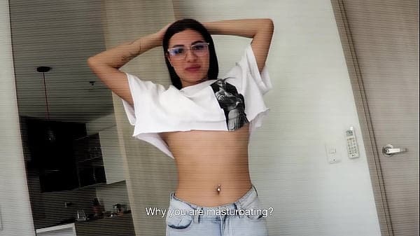 Big Booty 18yo Latina Stepdaughter Bounces Her Ass On Stepfathers Cock