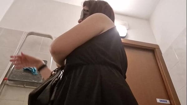 Collection of sexy pee in public toilet