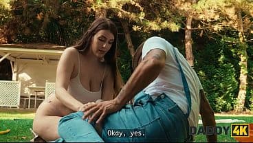 DADDY4K. Marica Chanelle is fucking while boyfriend is not around