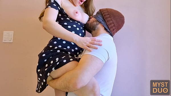 Sucking the hottest neighbor's perfect tits - Myst Duo