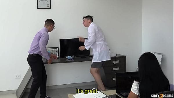 I FUCK MY BOSS'S DAUGHTER BEHIND HIS BACK IN HIS LABORATORY