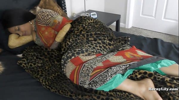 Indian Stepmom Gives Her Stepson A BlowJob and Creampie