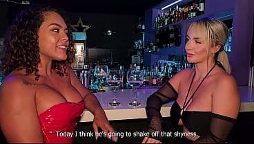 My Best Friend and Her Husband Celebrate Her Birthday with an Interracial Threesome Featuring Latina MILFs