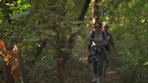 Stepmom shares a bed with her stepson in the woods &mdash; from hot masturbation to cream pie!