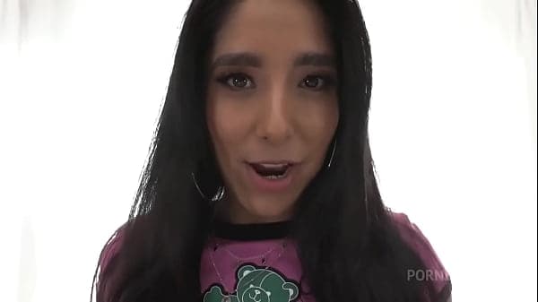 Titty brunette girl anally stretched and fucked hard