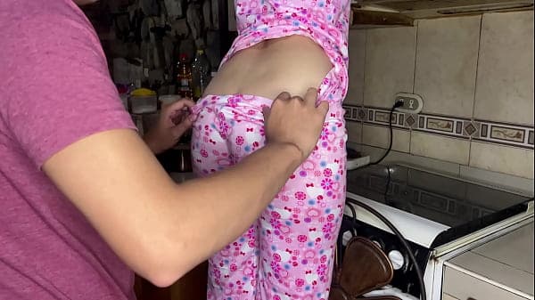 My 18 Year Old Stepdaughter's Ass in Pink Pajamas