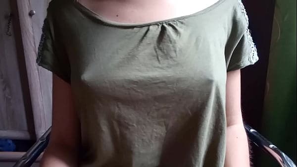 Compilation two videos of my nipple play at home and car