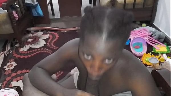 Sloppy Sucking My Boyfriend Black Big Dick In The Living Room - Jhodez1