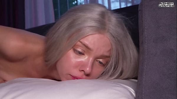 18 year old slut's tight ass gets oiled up and fucked with a big cock