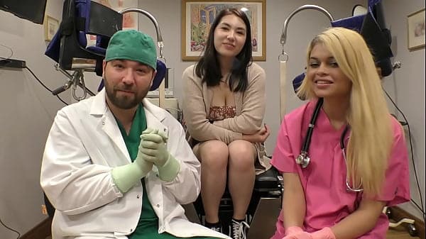 Destiny Cruz Gets Ready And Cams Before Going To Visit Doctor Tampa&rsquo;s Clinic As The Covid Rages Outside, Movie Clip 3/22 - BondageClinic & GirlsGoneGyno For Tons Of Medical Fetish Films
