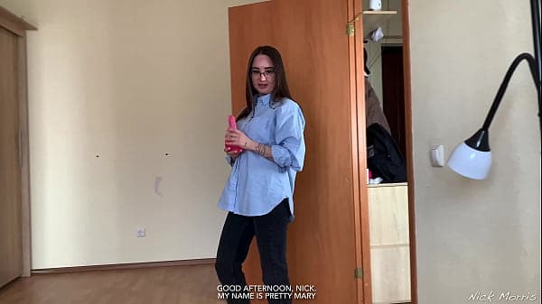 Pretty Mary recorded another vlog for her perverted subscribers &bull; Nick Morris