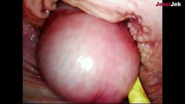Servant girl do everything I say Mini camera in pussy and creampie