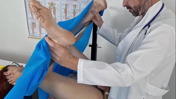 My doctor plays with my pussy!