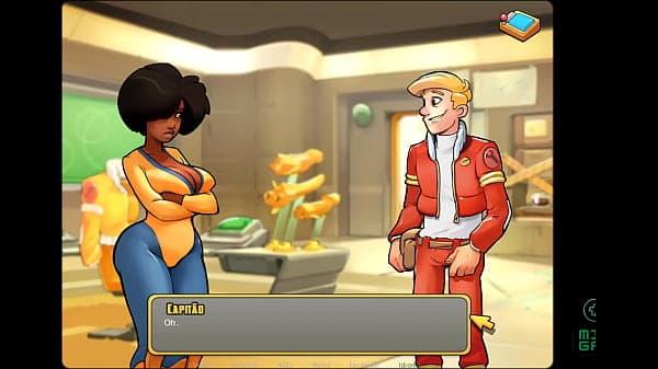 Jogo Adulto Space Rescue ep 11 - Conhecendo outra nave e a Capit&atilde; Safada