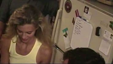 wife swapping amateurs HUGE cumshots on the face!