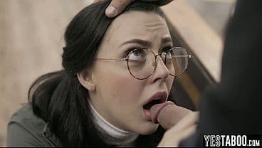 Big dick mature social worker manipulates an innocent teen into letting him pound her hardcore