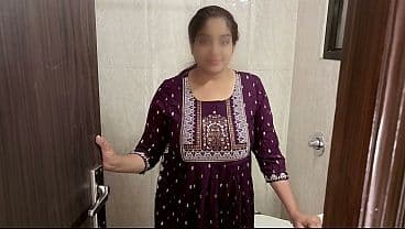 Aarushi caught Jija watching her pee, then Arushi showed him everything on Bedroom