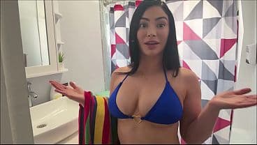 Latina MILF Gets Massage From Step Son - MomComesFirst