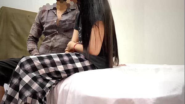 Made friend's mom suck my big dick and fucking tight pussy in hindi xxx