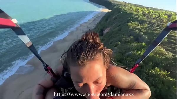 ACIDEENTEE! Fui pular de parapente e FIZ UM BOQUETE gostoso NO AR, mas n&atilde;o espar&aacute;vamos o final