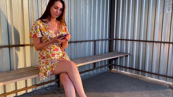 Stepmother: "- Fuck me please!" gave herself to her stepson right in the car after a quarrel with her husband.