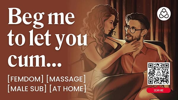 ASMR Audio Porn: Femdom Massage with Your Wife &ndash; Handjob, Blowjob & Edging at Home &ndash; Erotic Audio Story