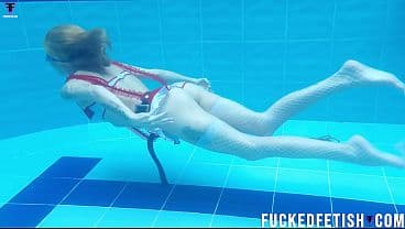 Hot nurse underwater Ashley Rose pool scuba 748 Release week 52 slow