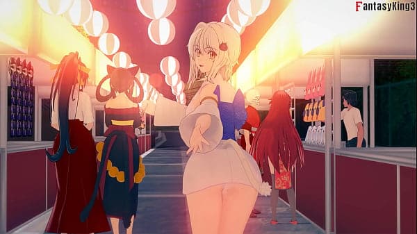 Koneko Kimono BBC | 2 | HS DXD NTR Madness 10 | Full movie on Sheer & PTRN: Fantasyking3