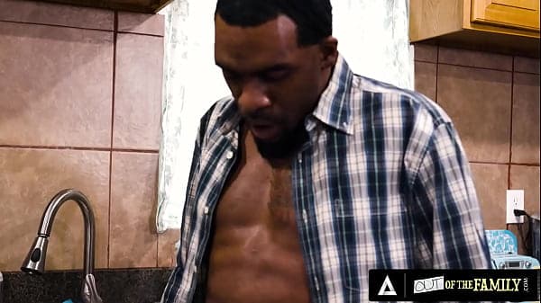 OUT OF THE FAMILY - Brat Teen Emma Starletto Wants Her Black Stepdad To Fuck Her Tight Pussy