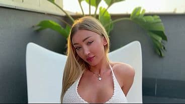Frances Bentley's sexy foot worship turns into passionate slow sex