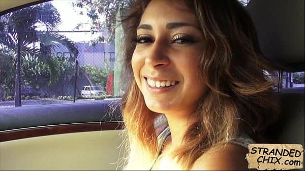 Hot teen babe gets fucked for a ride Sarai 2.1