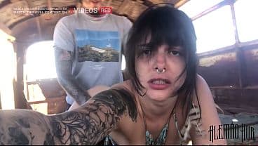 Melhor atra&ccedil;ao tur&iacute;stica foi eu e a Dread Hot fudendo dentro Magic Bus no deserto do Atacama